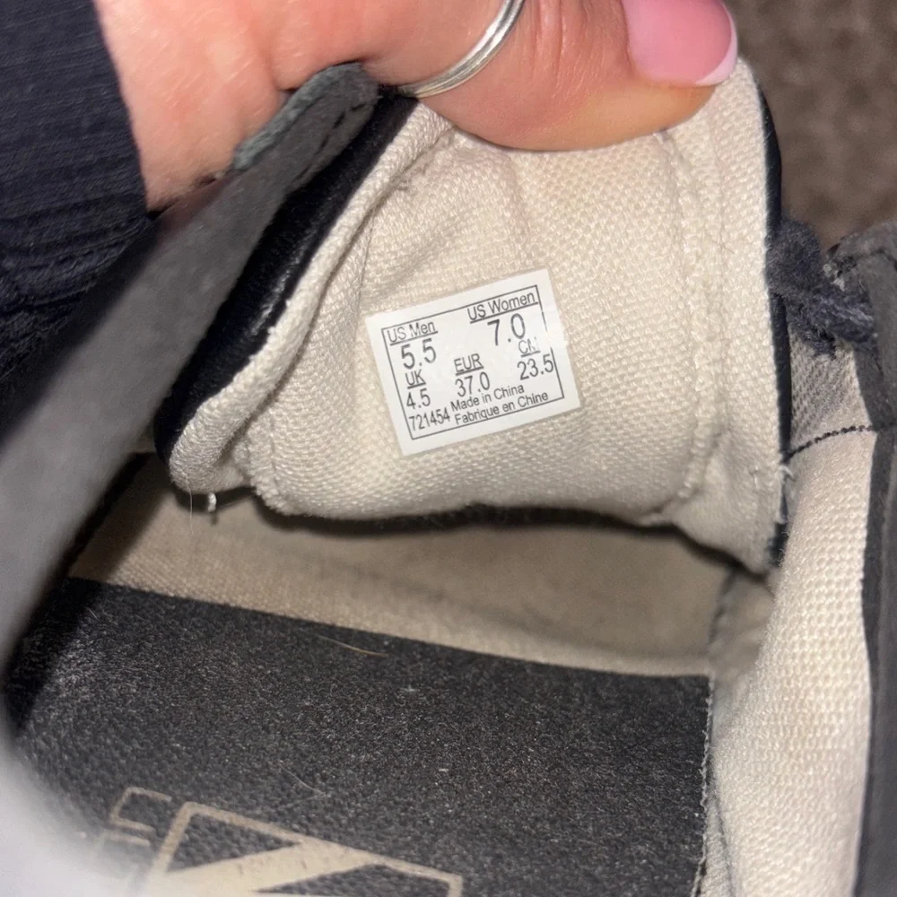 Vans Classic Black and White Sneakers